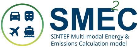 SINTEF Multi-modal Energy and Emissions Calculation model (SMEC)